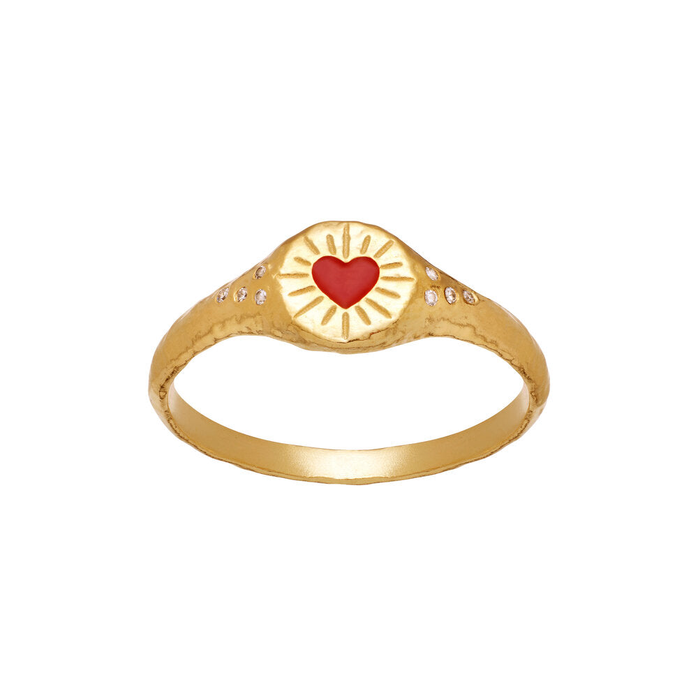 Hayali Ring - Guldfarvet